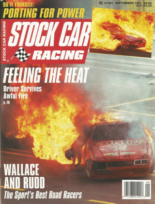 STOCK CAR RACING 1991 SEPT - Phil Ross, Rudd, Dries, Rawdon, Jan Leaty, Allison